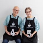 45周年コロラドコーヒーのご夫婦。長岡京市